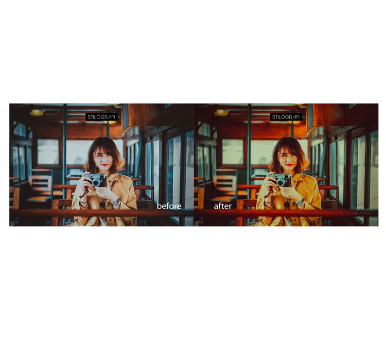 AMELIE Lightroom Preset Pack Inspired by the Movie Warm Palette Desktop & Mobile Lrtemplate, Xmp