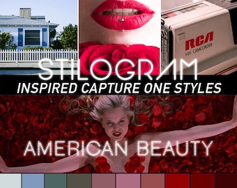 American Beauty Capture One Styles - Photographer's style pack, bright cinematic contrasty looks