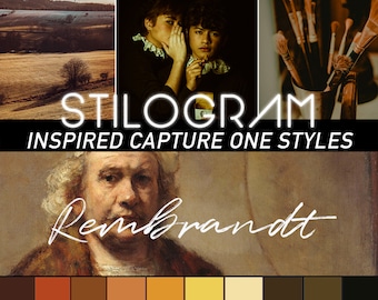 Rembrandt inspired stylepack - Rich gold styles for Capture One - LR | PS presets also available