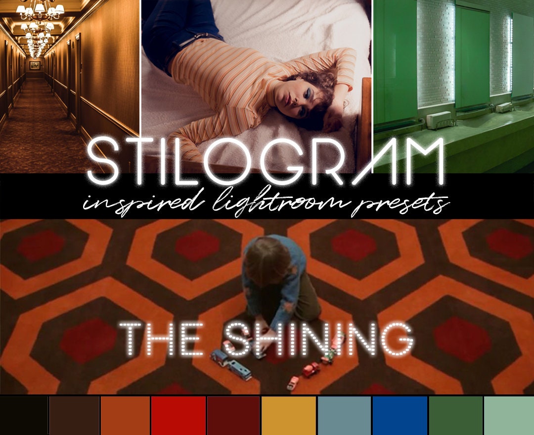 OS BRILHANTES presets do Lightroom inspirados no icônico filme de Kubrick - Desktop e Mobile | Lrtemplate, xmp, dng |