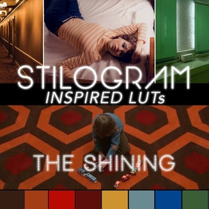LUTs inspired by the movie palette of Kubrick&#39;s The Shining - Adobe Premiere Pro / DaVinci Resolve filters - Retro film looks for filmmakers