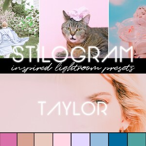 TAYLOR Lightroom preset pack inspired by candy colors, light airy filters, rainbow unicorns etc  - Desktop & Mobile | Lrtemplate, xmp, dng |