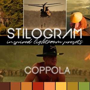 MOBILE Presets inspiriert von COPPOLA Presets / Lightroom app / Apocalypse Now & The Godfather / Mobile Files mit Intensitätsstufen //+