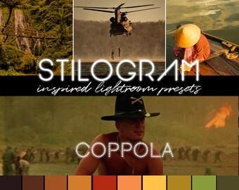 MOBILE presets inspired by COPPOLA Presets / Lightroom app / Apocalypse Now & The Godfather / Mobile files with intensity //+ levels