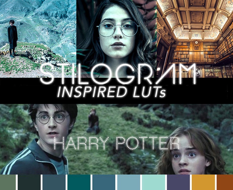 Harry Potter LUTs Color grading set for filmmakers & | Etsy