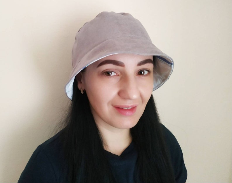 Bucket Hat Sewing Pattern PDF Women's Bucket Hat Pattern Female Panama