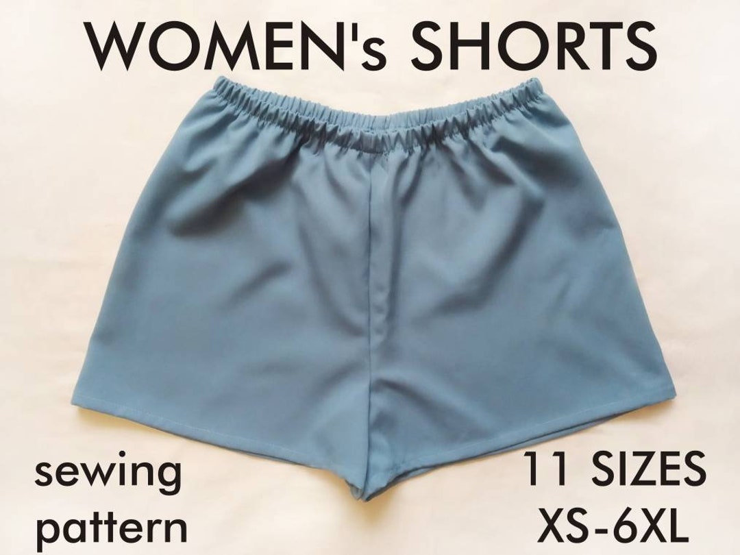 Shorts Pattern Sewing for Women PDF Short Pants Sewing Pattern Female