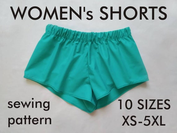Women Shorts Sewing Pattern PDF Booty Shorts Sewing Pattern | Etsy