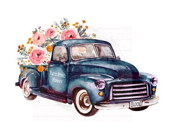 Free Free 211 Flower Truck Svg SVG PNG EPS DXF File