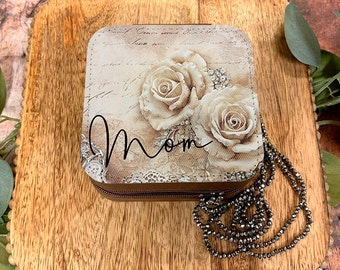 Rose and Lace Jewelry Box Design, DIGITAL DESIGN, Jewelry png, Spring Sublimation, Sublimation Designs, Flower png, DIGITAL download