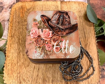 Floral Cowboy Jewelry Box Design, DIGITAL DESIGN, Jewelry png, Spring Sublimation, Sublimation Designs, Flower png, DIGITAL download