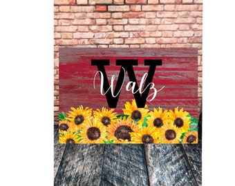 Red Sunflower Cutting Board, Kitchen Sublimation Images, Rectangle Sublimation Designs, Cutting Board Designs , Farmhouse PNG