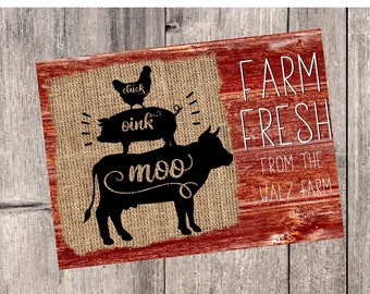 Farm Fresh Cutting Board Design, Kitchen Sublimation Images, Rectangle Sublimation Designs, Cutting Board Designs , Spring Sublimation
