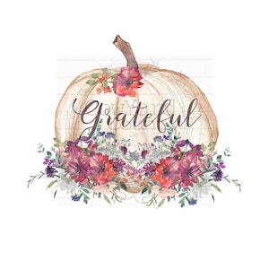 White Pumpkin PNG, Pumpkin Images, Fall Sublimation, Fall Digital Download, Halloween Sublimation, Thanksgiving, Grateful Pumpkin