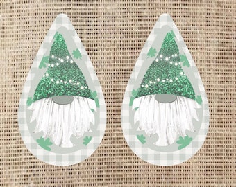 Modèles de boucles d'oreilles Saint-Patrick, Images de sublimation de boucles d'oreilles, Modèles de boucles d'oreilles, Sublimation de la Saint-Patrick, Téléchargements de printemps, Boucles d'oreilles pendantes, PNG