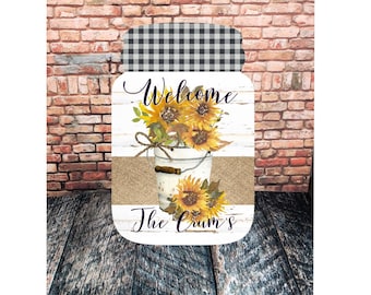 SunflowerMason Jar Design, Sublimation Design, Mason Jar Door Hanger, Digital Designs, Summer Sublimation, Sunflower PNG, Mason Jar Keychain