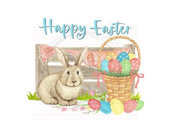 Bunny Crate Design, Spring Sublimation, Easter Sublimation Designs, Farmhouse PNG, Easter Designs, Spring PNG, Easter PNG, Digital png