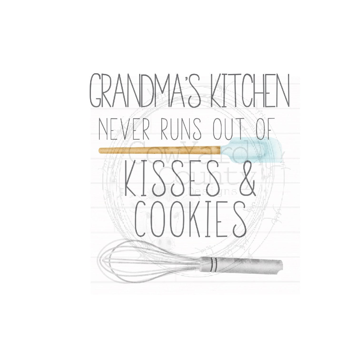 Grandma's Kitchen Design Kitchen Towel Sublimation Etsy Canada