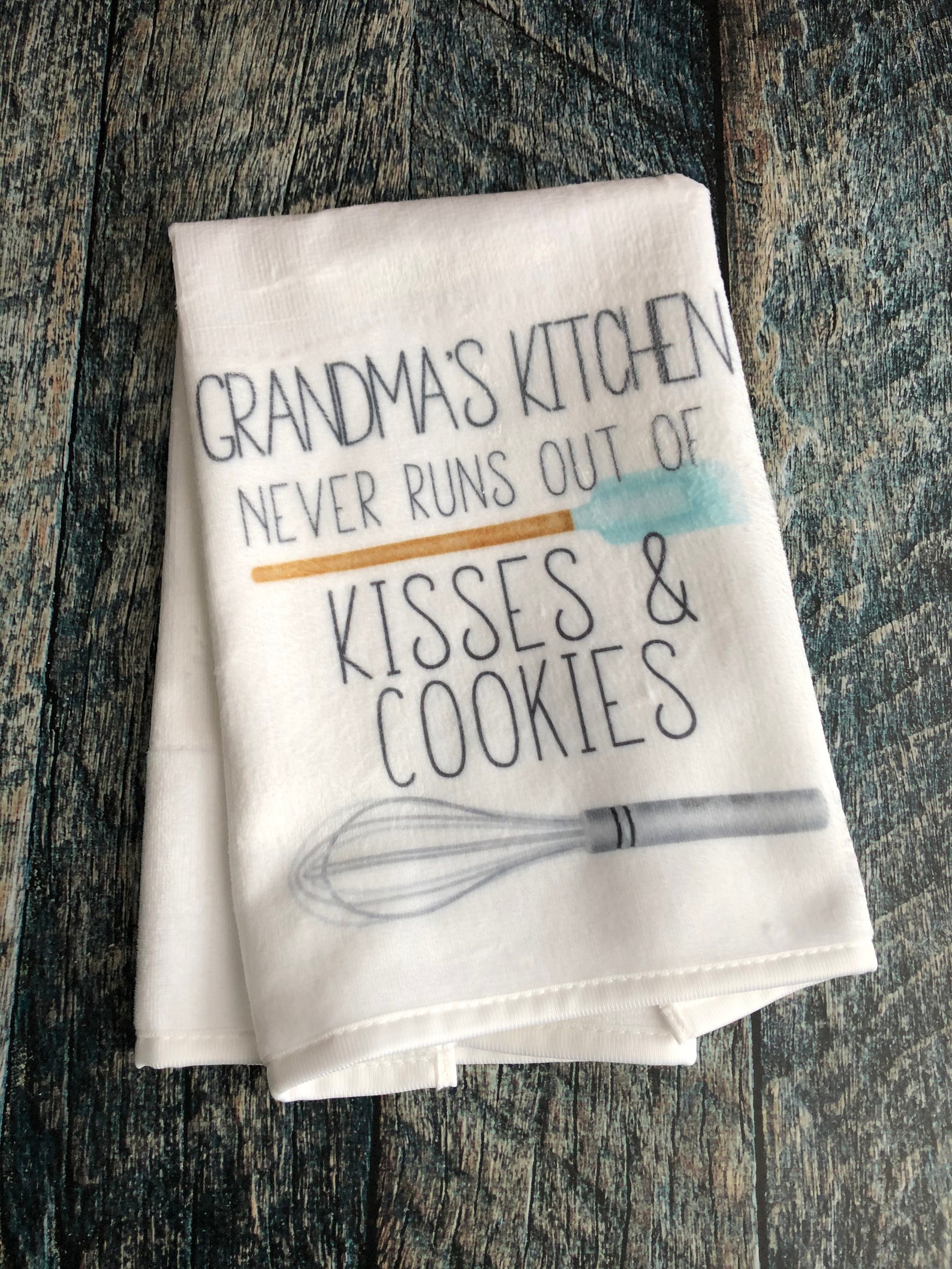 Grandma's Kitchen Design Kitchen Towel Sublimation Etsy Canada