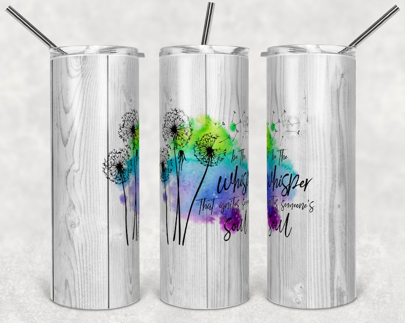 Download Dandelion Tumbler png Tumbler Sublimation Tumbler Designs ...