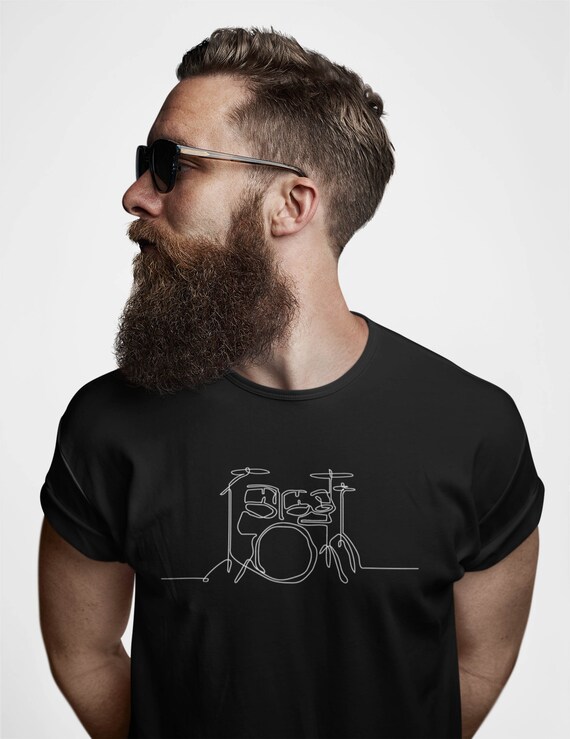 Baguettes batterie batteur batterie batteur' T-shirt Homme
