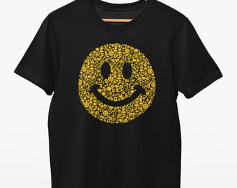 Acid Smiley Festival de musique Retro T-Shirt