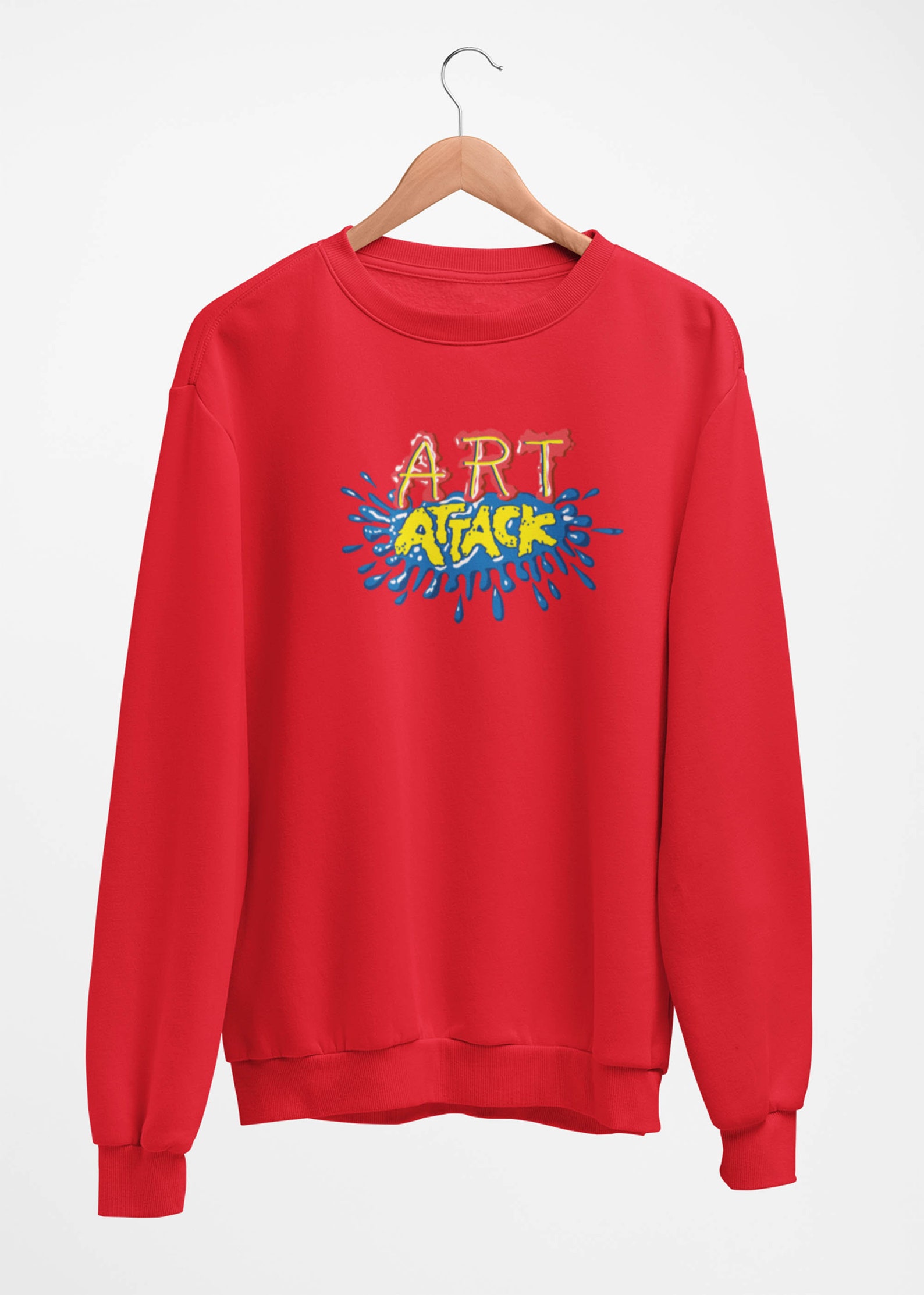 Art Attack Sweatshirt 90's TV Show Jumper Pullover | Etsy