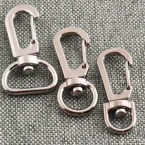 WÄHLEN SIE IHREN STYLE-Karabinerverschluss Sterling Silber Karabinerhaken Schlüsselanhänger