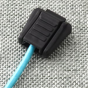 Plastic Cord Stopper Plastic End Tip Cord Lock Plastic Buckle Cord End Cap FOR Paracord Backpack Buckle Purse-20pcs