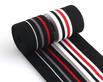 Elastic Stripe Webbing Stretch Band High Elasticity 1 1/2 Inch DIY Upholstery Elastic Band For Furniture Repair Garment Accessories