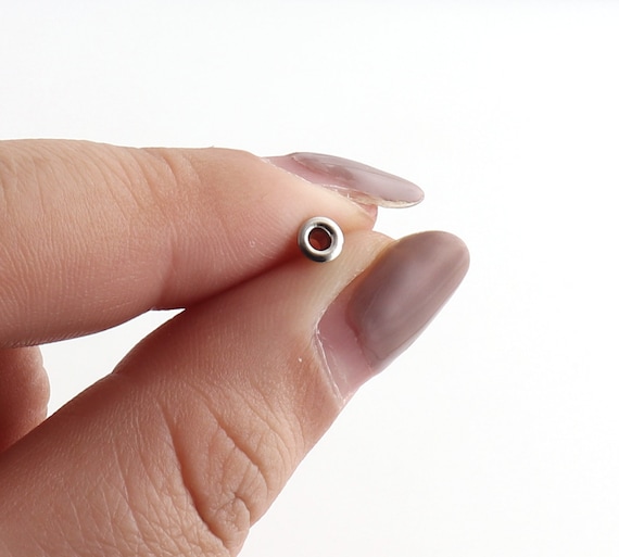 2mm Super Tiny Eyelet Silver Grommets 300pcs Small Eyelets for