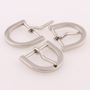 Silver Pin buckle belt buckle Strap Adjuster buckle Metal buckle bronze buckle Center Bar Buckle 1&quot; Metal Buckle For Bag belt Clothing DIY