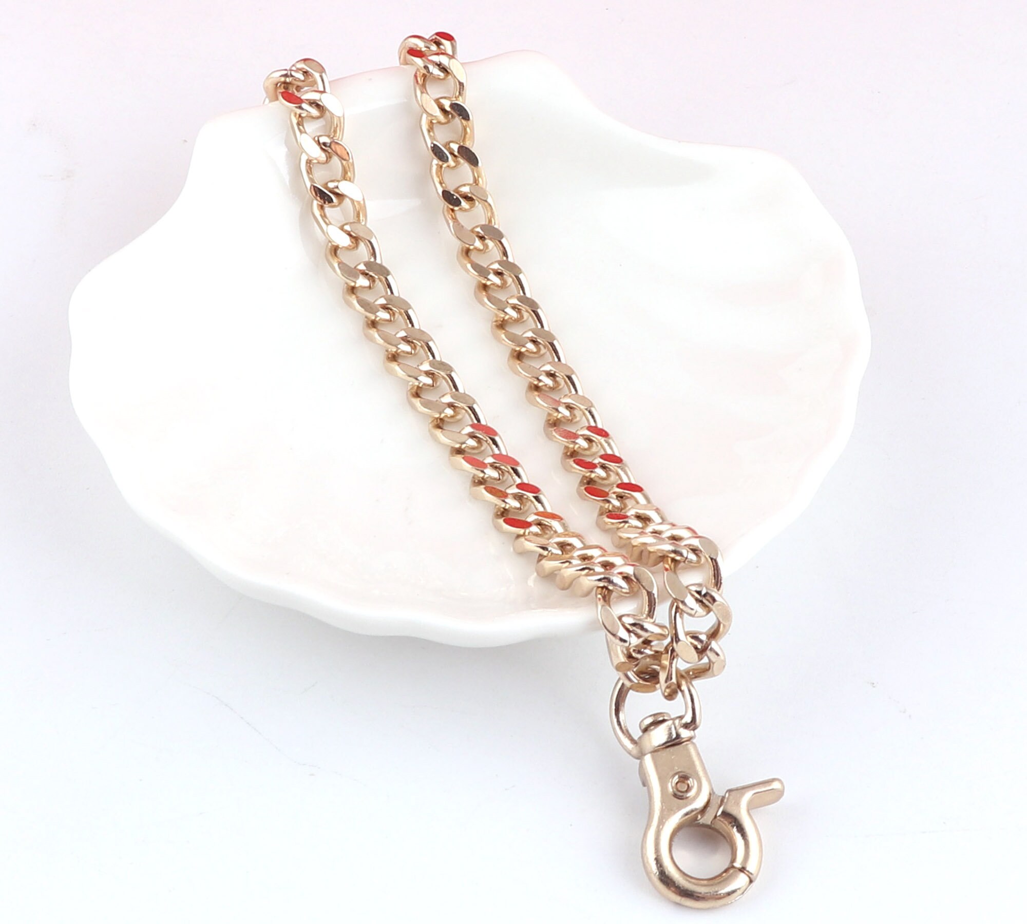 Gold Purse Chain 3/4Extend Chain With Clasp Shoulder Bag Etsy