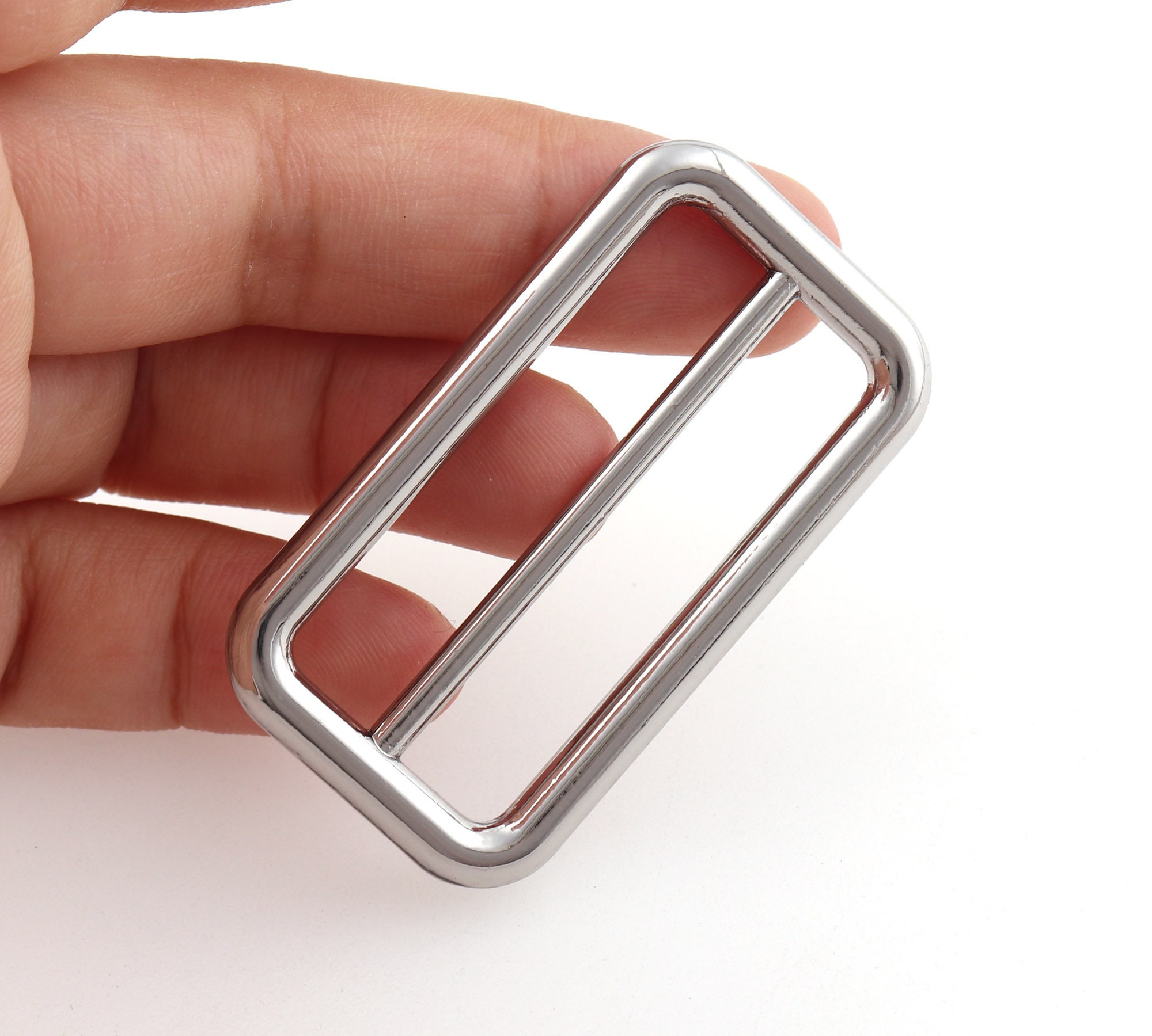 1 Dozen Silver Adjuster Buckle Metal Slide Buckle Adjuster Etsy