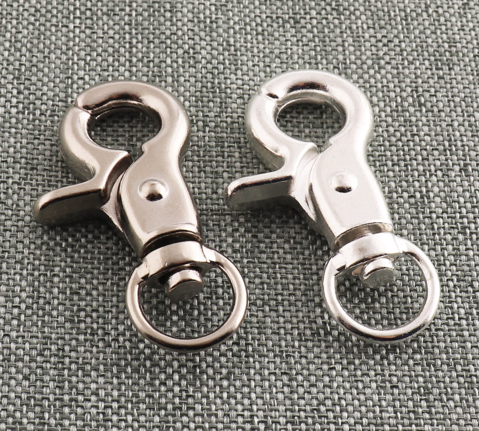 50 Silver Swivel Clasps For DIY Bling Lanyard Keyring, And Split Key Rings  Lobster Claw Clasp Included From Smalliram, $13.69