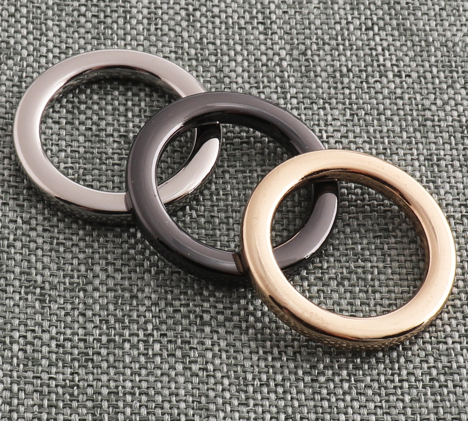 O Ring 3/4 Inch Flat O Ring O Ring Buckle Connector Rings Belt Etsy