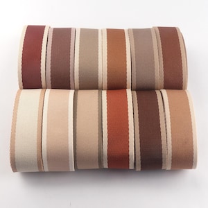 1 1/2&quot; Trim Ribbon 1.5 Inch Wide Webbing|Color Webbing|For Purse Strap Lanyard Clothing Accessories