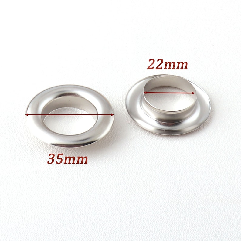 Large Eyelets Grommets for Bag Purse Curtain Extra Large Etsy