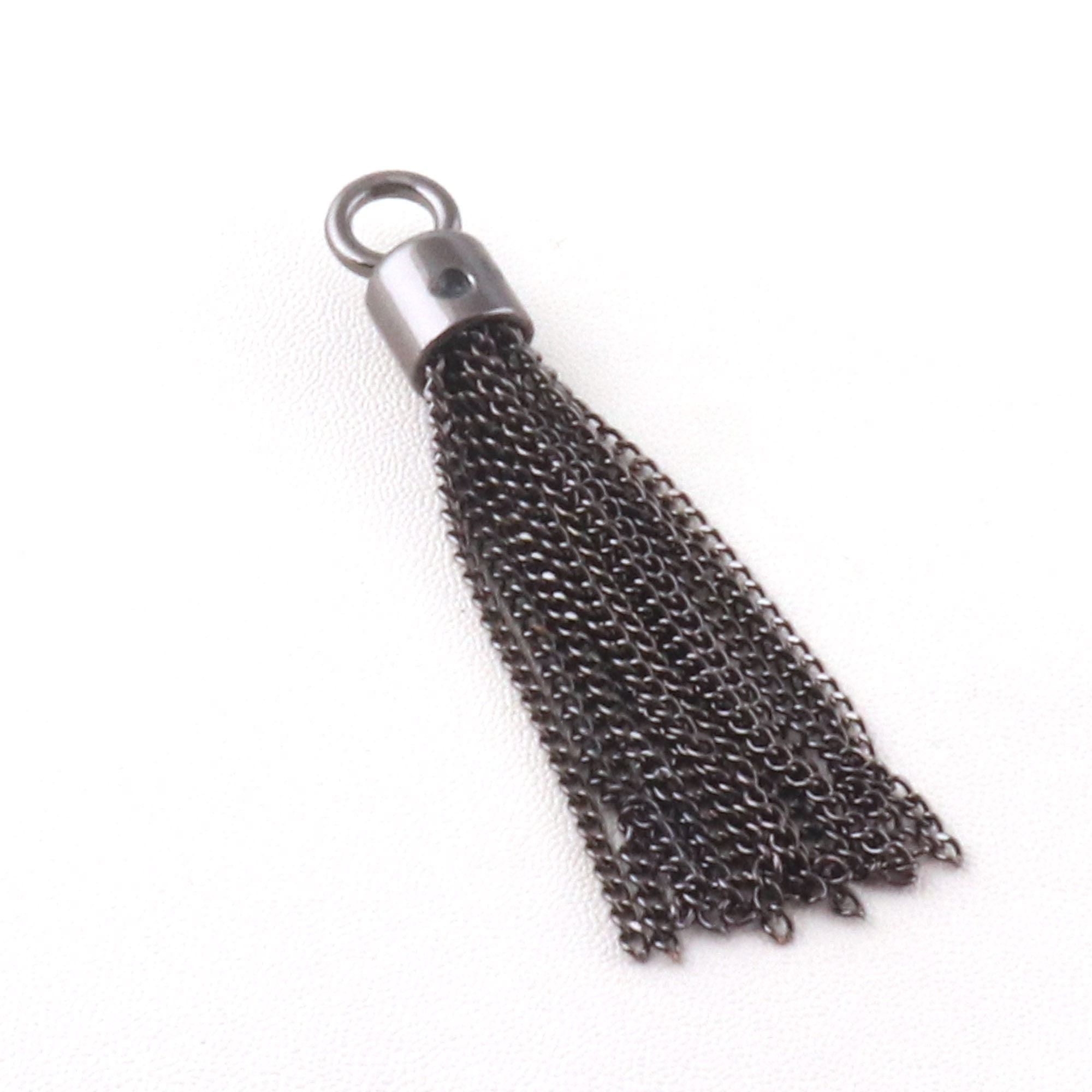 Metal Tassel Jewelry Tassels Mix color Chain Tassel Pendant Etsy