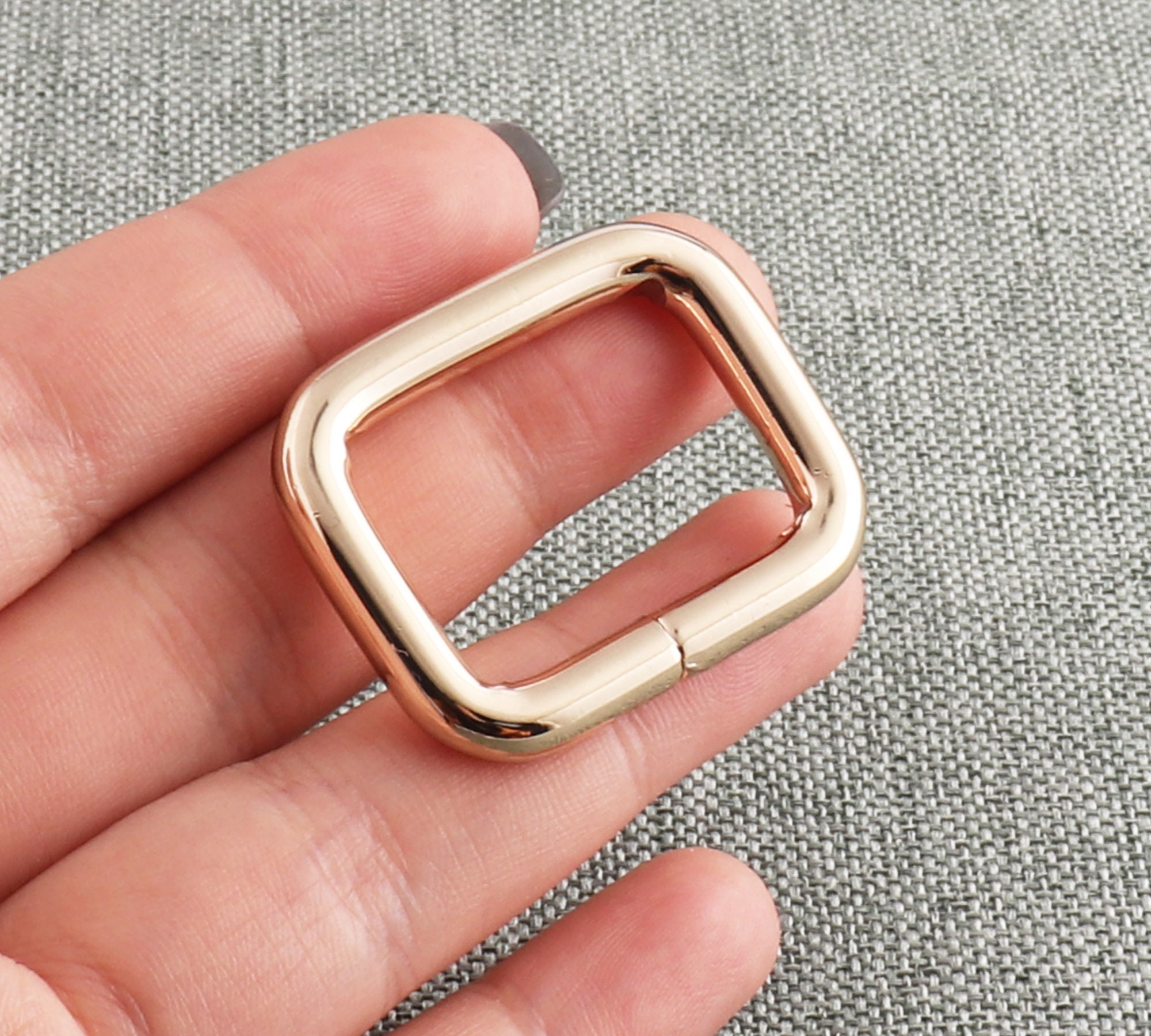 1 Inch Webbing Strap Regular Rings 1 3/4