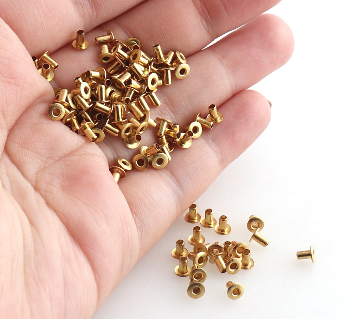 Grommets Metal Eyelets 1mm Gold Color Super Tiny Mini Eyelet Etsy