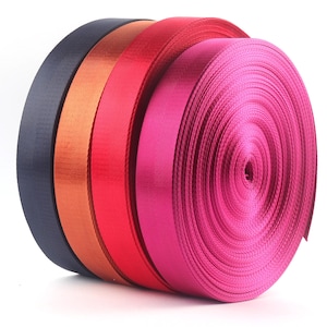38mm Heavy duty Nylon webbing Herringbone webbing | 1.5 Inch Wide Webbing|Color Webbing|Clothing Accessories