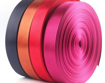 Sangle en nylon robuste de 38 mm Sangle à chevrons | Sangle de 1,5 po. de large|Sangles de couleur|Accessoires vestimentaires