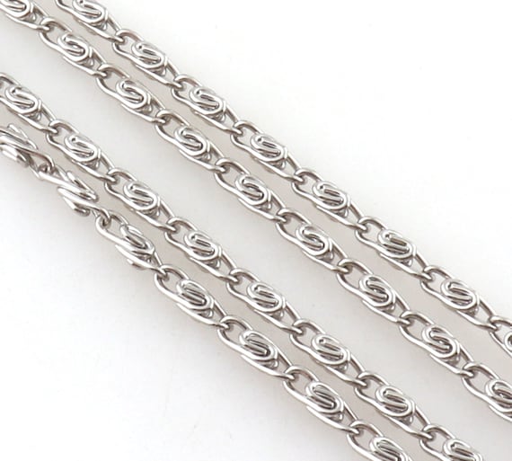 Replacement silver necklace best sale chain