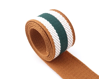 Strap webbing cotton webbing 1.5" Top Quality Decoration Webbing Ribbon for Bag Belt Garment Strap Sewing Accessories