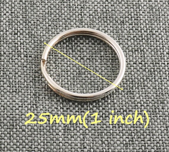 150Pcs Iron Split Rings 20mm Gold Split Double Loop Jump Rings Connector  Bulk for DIY Craft Charm Jewelry Making Bracelet Necklace(Gold)