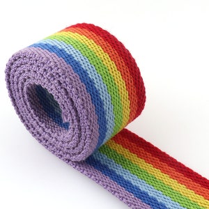 Strap webbing 1.5" cotton/polyester webbing soft ribbon 7 color cotton webbing for Handbag Strap Webbing Belt Strap Webbing Bag strap image 1