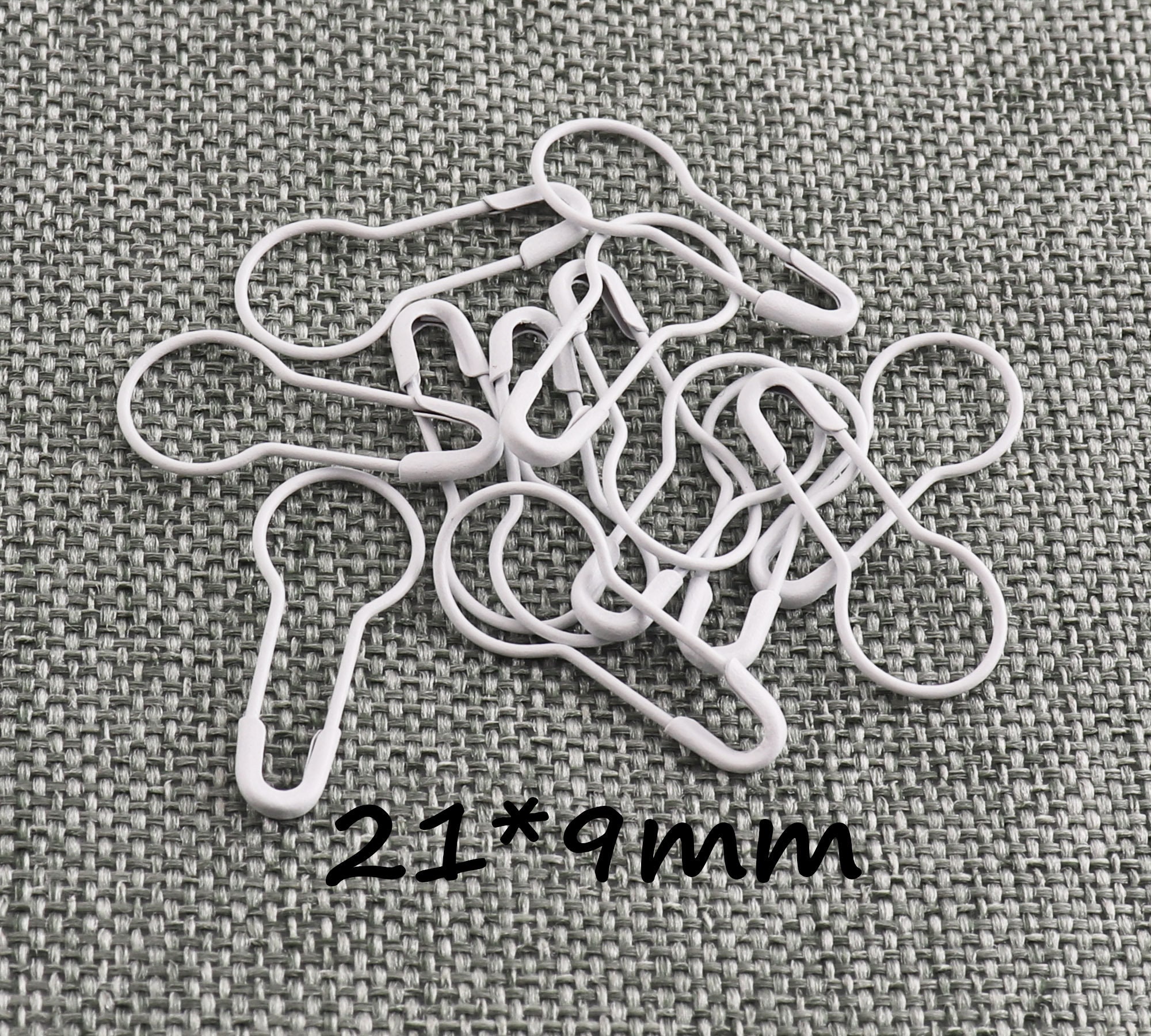 White Safety Pins Bulb Shaped Pins Kilt Pins Mini Bulk Safety Etsy