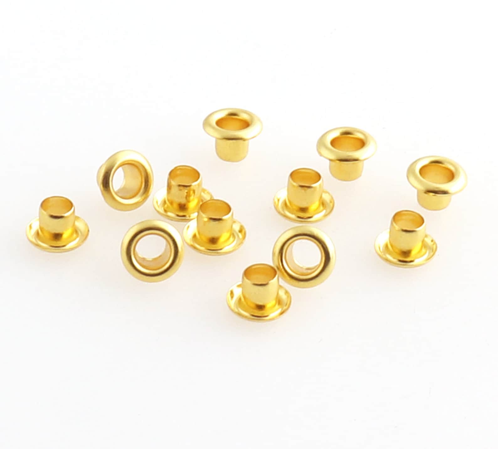 Mini Eyelets Gold 3mm Inner Metal Eyelets Grommets FOR Bead Etsy