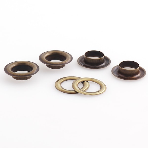 Antique Brass Grommets Etsy